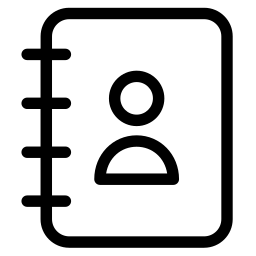 contact book image